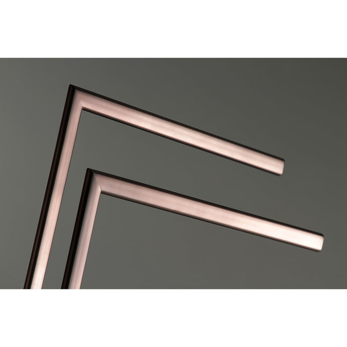 Kingston Sona SCC3095 - Edenscape 31-3/4 Inch Freestanding Pedestal Dual Towel Rack, Oil Rubbed Bronze