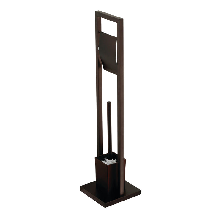 Kingston Sona SCC8345 - Edenscape Freestanding Toilet Paper Holder with Brush and Holder, Oil Rubbed Bronze