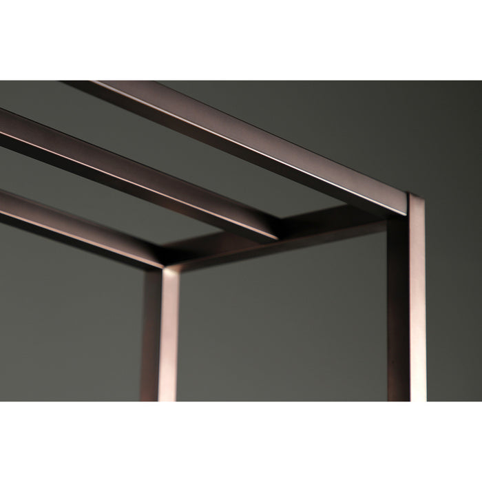 Kingston Sona SCC8355 - Edenscape 31-3/4 Inch Freestanding Pedestal 3-Tier Towel Rack, Oil Rubbed Bronze