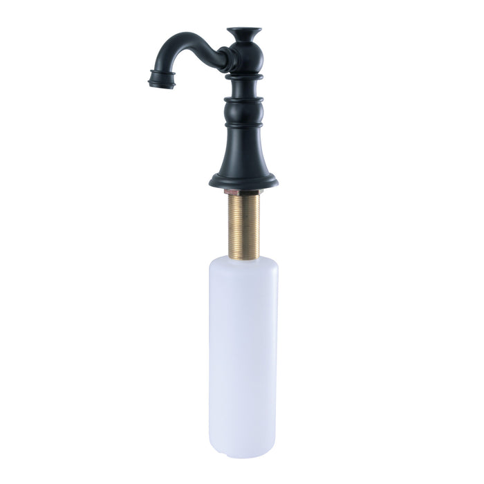 Kingston Heirloom SD1970 - American Classic Kitchen Soap Dispenser, Matte Black