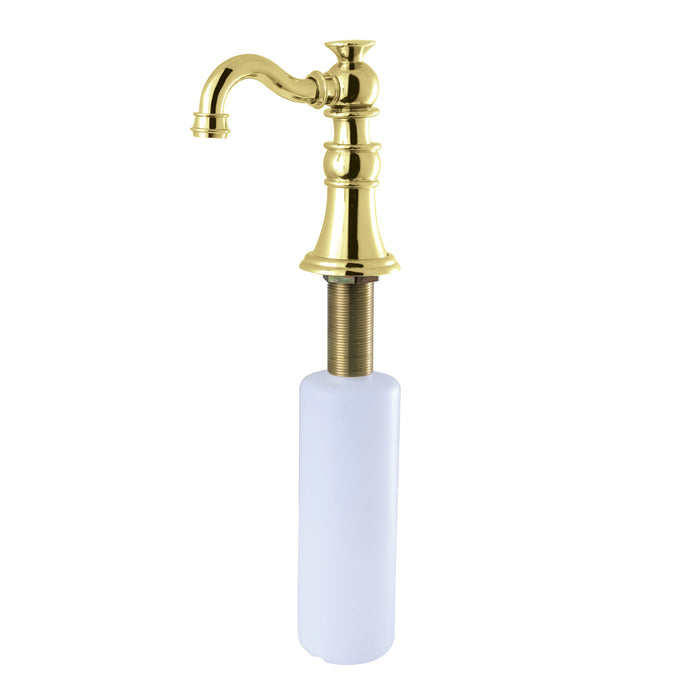 Kingston Heirloom SD1972 - American Classic Kitchen Soap Dispenser, Polished Brass