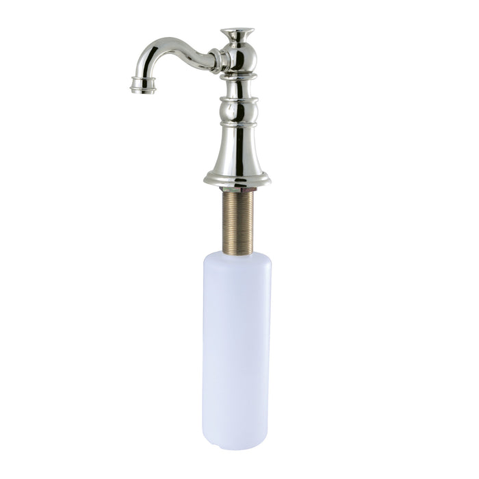 Kingston Heirloom SD1976 - American Classic Kitchen Soap Dispenser, Polished Nickel
