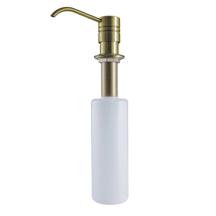 Kingston Tulare SD2613 - Milano Kitchen Soap Dispenser, Antique Brass