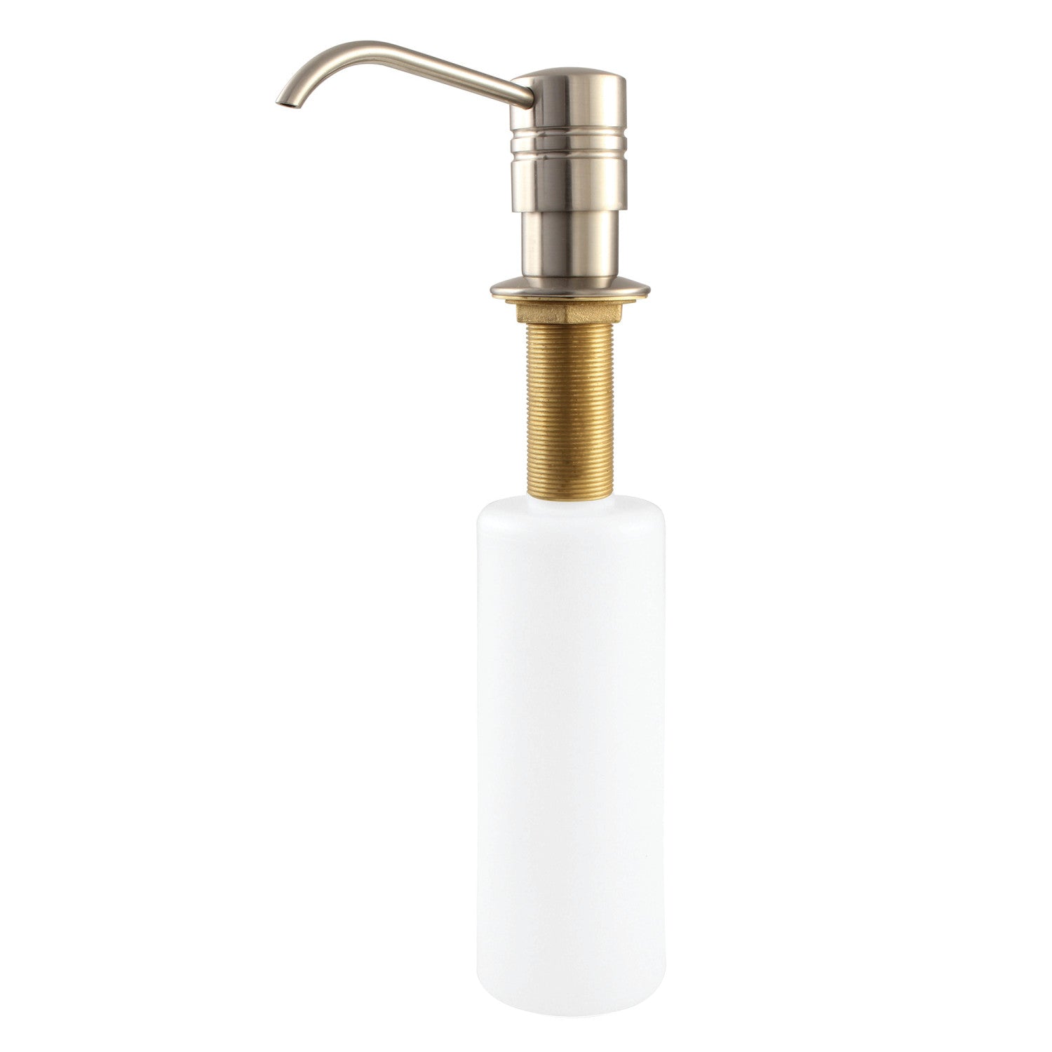 Kingston Tulare SD2618 - Milano Kitchen Soap Dispenser, Brushed Nickel