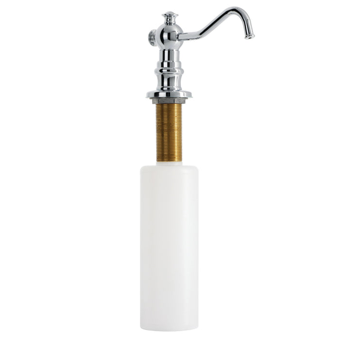 Kingston Heirloom SD7601 - Vintage Victorian Spout Metal Soap Dispenser, Polished Chrome