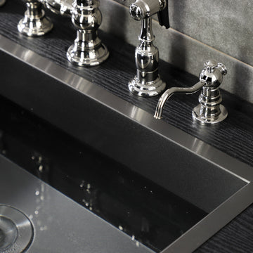 Kingston Heirloom SD7606 - Vintage Victorian Spout Metal Soap Dispense