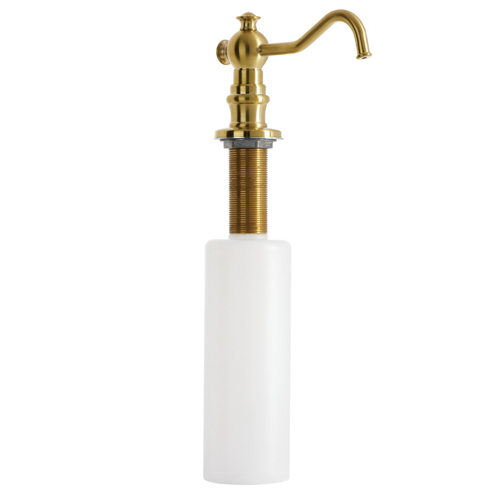 soap studio リバースフラッシュ　中古美品 KINGSTON Brass Vintage SD7607 Victorian Spout Metal Soap Dispenser