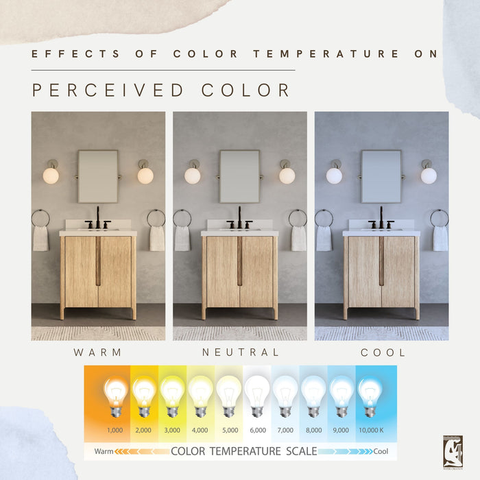 Kingston Sequoia SE30QZ00CL - 30 in. x 22 in. Bathroom Vanity Single Sink with White Quartz Top, Casa Latte