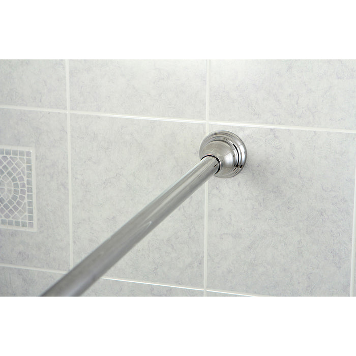 Kingston Edenscape SR111 60-Inch to 72-Inch Adjustable Shower Curtain Rod, Polished Chrome