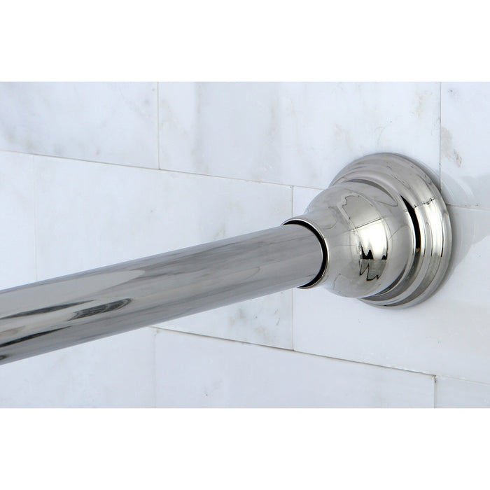 Kingston Edenscape SR111 60-Inch to 72-Inch Adjustable Shower Curtain Rod, Polished Chrome