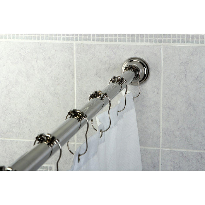 Kingston Edenscape SR111 60-Inch to 72-Inch Adjustable Shower Curtain Rod, Polished Chrome