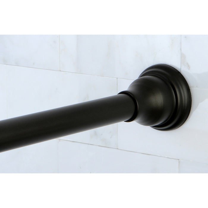 Kingston Edenscape SR115 60-Inch to 72-Inch Adjustable Shower Curtain Rod, Oil Rubbed Bronze