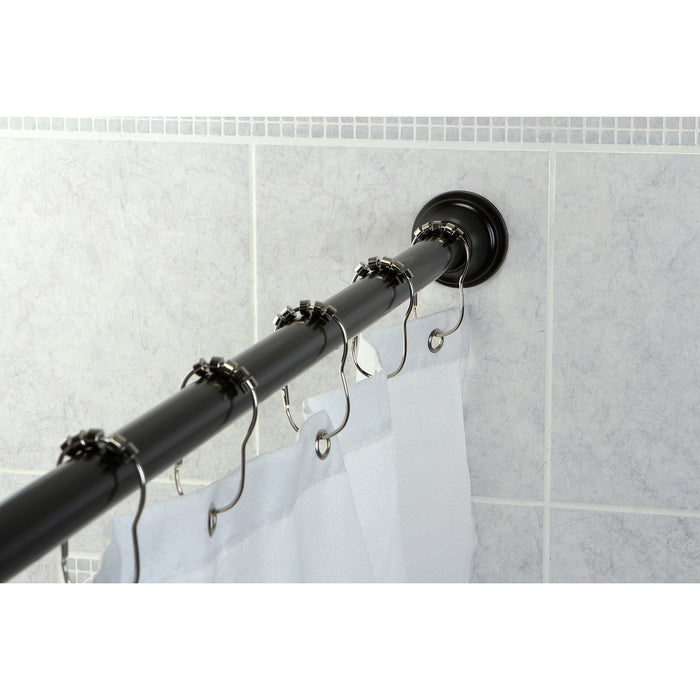 Kingston Edenscape SR115 60-Inch to 72-Inch Adjustable Shower Curtain Rod, Oil Rubbed Bronze
