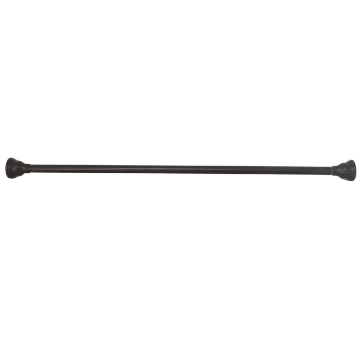 Kingston Edenscape SR115 60-Inch to 72-Inch Adjustable Shower Curtain Rod, Oil Rubbed Bronze