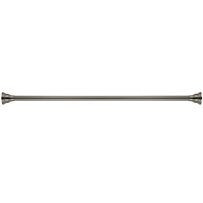 Kingston Edenscape SR118 60-Inch to 72-Inch Adjustable Shower Curtain Rod, Brushed Nickel