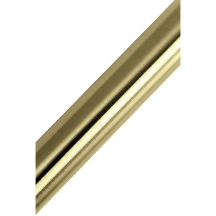 Kingston Edenscape SR607 60-Inch to 72-Inch Adjustable Shower Curtain Rod, Brushed Brass