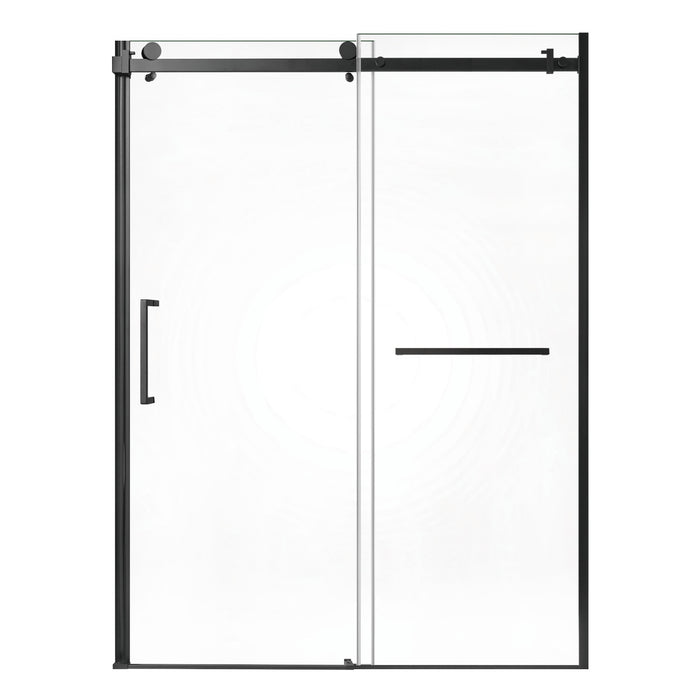 Kingston Sona SSD60768KL0 - Prato 60" L x 76" H Left Handed Shower Door, Matte Black