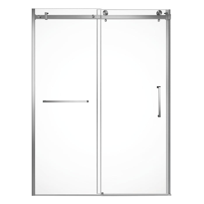 Kingston Sona SSD60768KR8 - Prato 60" L x 76" H Right Handed Shower Door, Brushed Nickel
