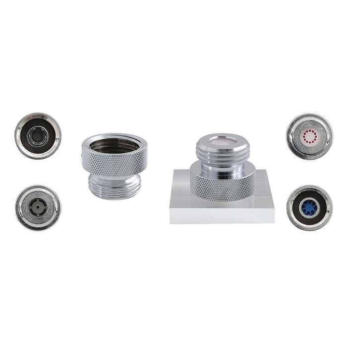 Kingston SVAF34MFK Flood Protec™ Safety Valve Kit for Washing Machine, Polished Chrome