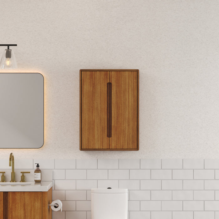 Kingston Sequoia SEQUOIA-TT-MW - 24 in. x 8 in. Wall Cabinet Bathroom Storage, Mango Wood