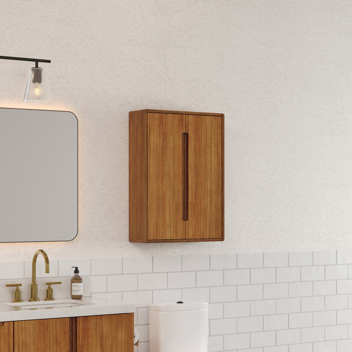 Kingston Sequoia SEQUOIA-TT-MW - 24 in. x 8 in. Wall Cabinet Bathroom Storage, Mango Wood