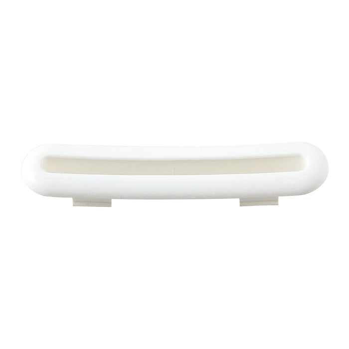 Kingston Sona TC301W - Made To Match Bathtub Overflow Hole Cover, Matte White
