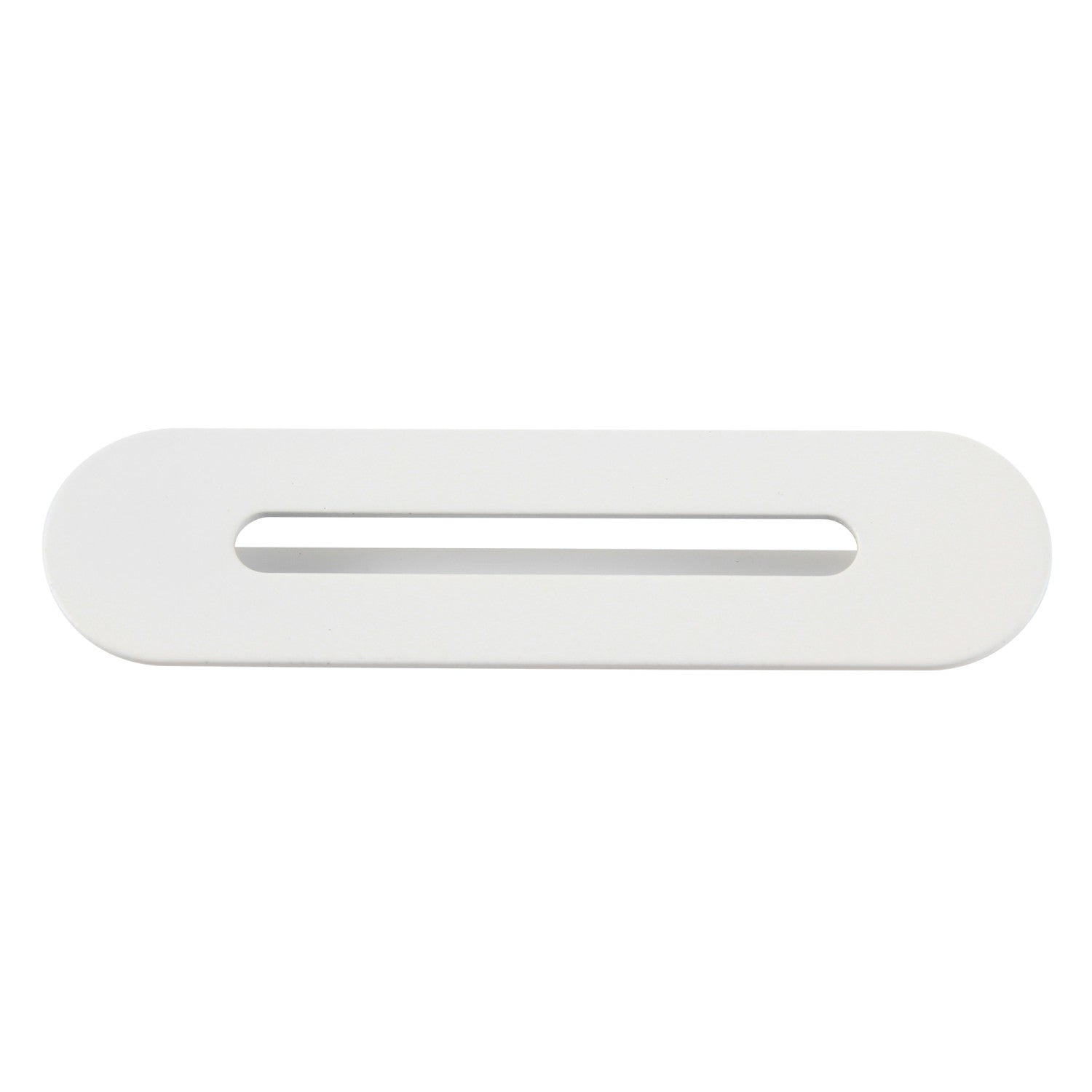 Kingston Brass Bathtub Overflow Hole Cover – Rectangular, 4-1/8 X 1-1/16 Inch, Polished Nickel, Stainless Steel