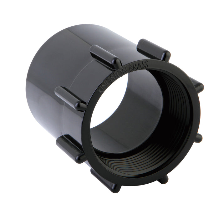 Kingston TUBFDAABS Tub Drain Adapter, Black