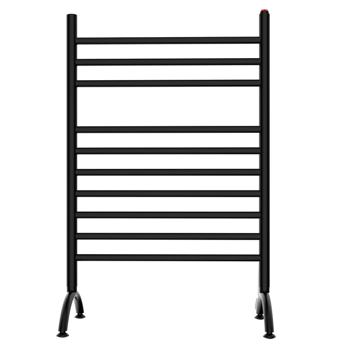 Kingston Sona TWF3123MB - Templeton Freestanding Plug-In Electric Towel Warmer, Matte Black