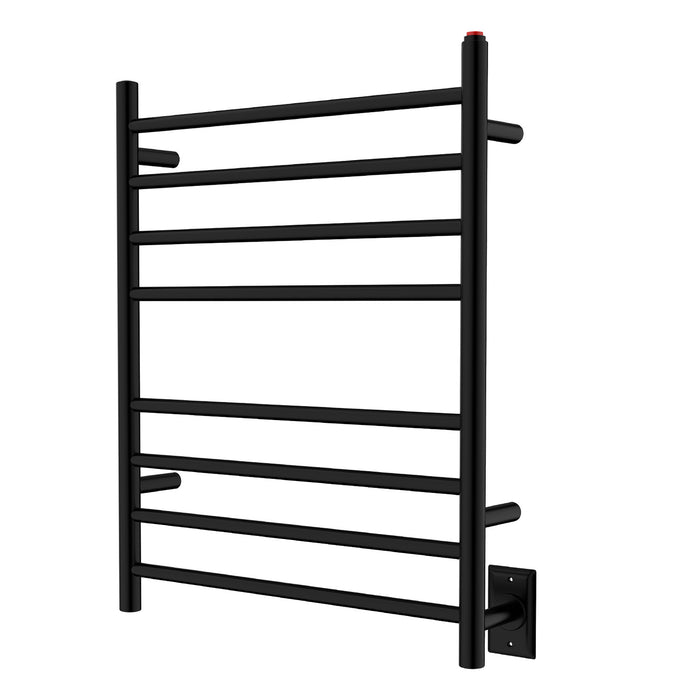 Kingston Sona TWW3624MB - Templeton Wall Mount Hardwired/Plug-In Electric Towel Warmer, Matte Black