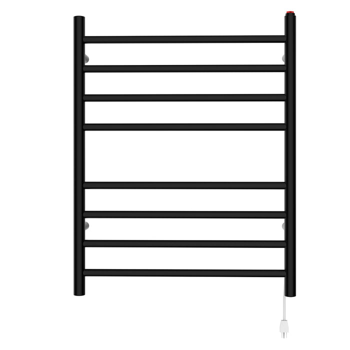 Kingston Sona TWW3624MB - Templeton Wall Mount Hardwired/Plug-In Electric Towel Warmer, Matte Black