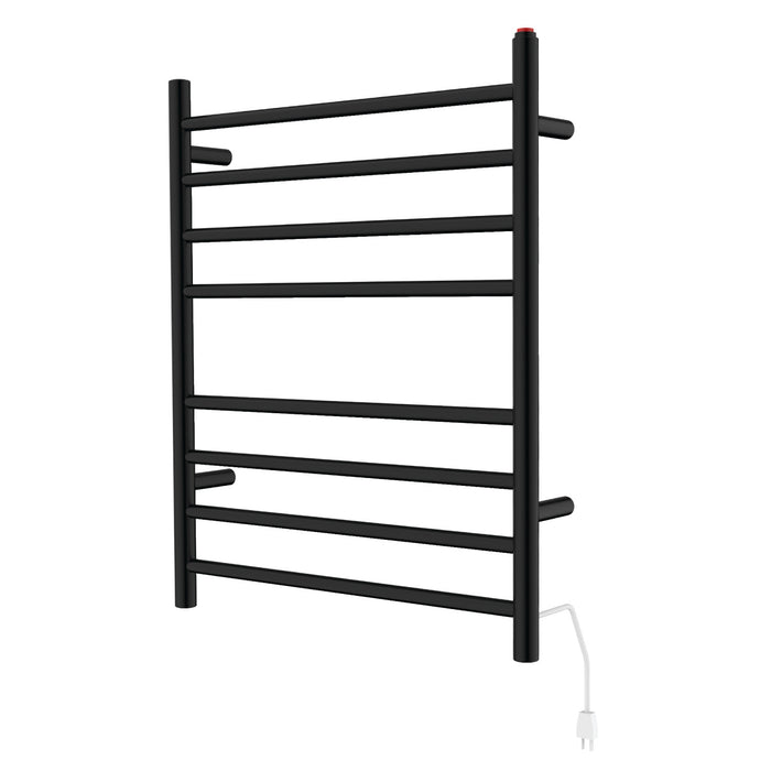 Kingston Sona TWW3624MB - Templeton Wall Mount Hardwired/Plug-In Electric Towel Warmer, Matte Black