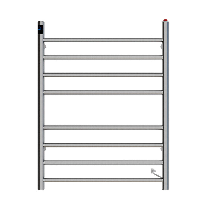 Kingston Sona TWW3624SN - Templeton Wall Mount Hardwired/Plug-In Electric Towel Warmer, Brushed Nickel