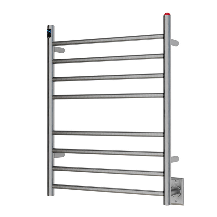 Kingston Sona TWW3624SN - Templeton Wall Mount Hardwired/Plug-In Electric Towel Warmer, Brushed Nickel