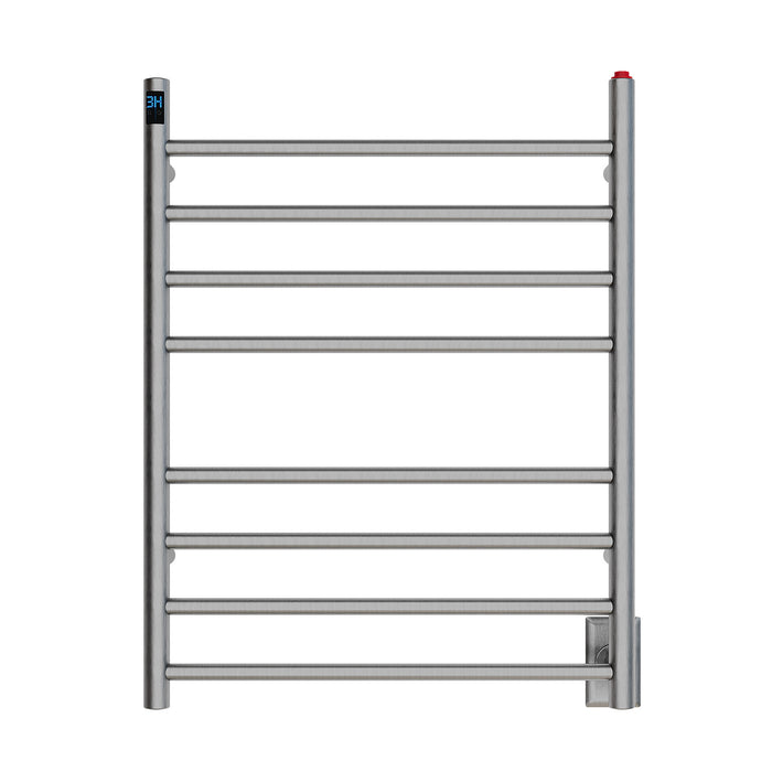 Kingston Sona TWW3624SN - Templeton Wall Mount Hardwired/Plug-In Electric Towel Warmer, Brushed Nickel