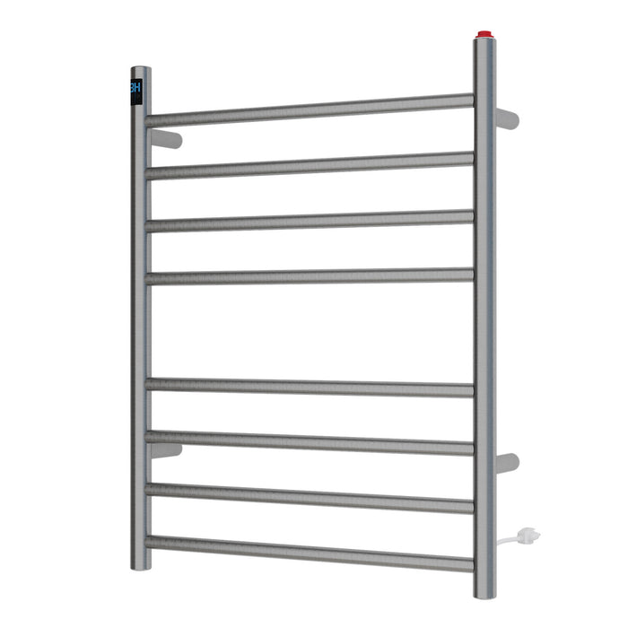 Kingston Sona TWW3624SN - Templeton Wall Mount Hardwired/Plug-In Electric Towel Warmer, Brushed Nickel