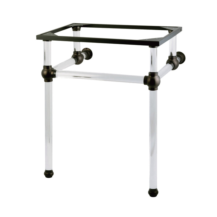 Kingston Tulare VAH242030ORB - Templeton Acrylic Console Sink Legs, Oil Rubbed Bronze