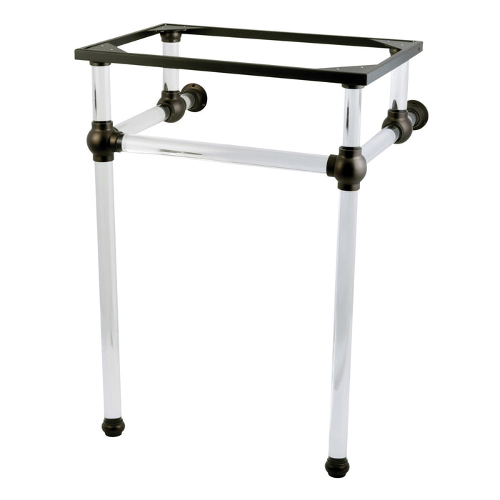 Kingston Tulare VAH282033ORB - Templeton Acrylic Console Sink Legs, Oil Rubbed Bronze