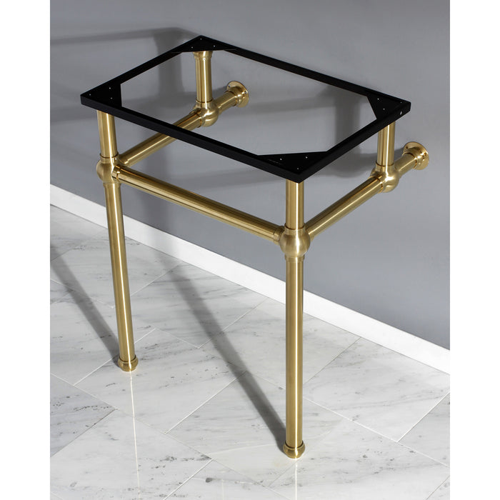 Kingston Heirloom VBH242030SB - Templeton Brass Console Sink Legs, Brushed Brass