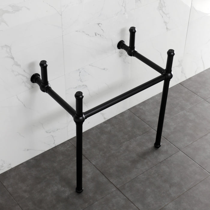 Kingston Heirloom VBH281833MB - Fauceture Brass Console Sink Legs, Matte Black