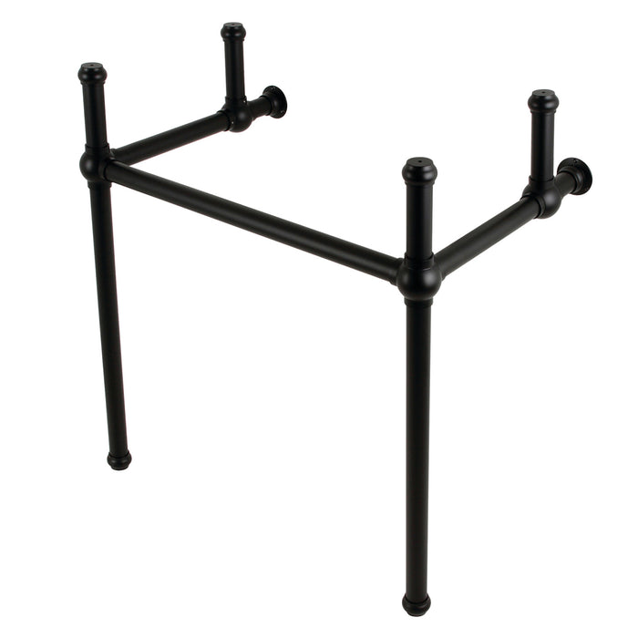 Kingston Heirloom VBH281833MB - Fauceture Brass Console Sink Legs, Matte Black