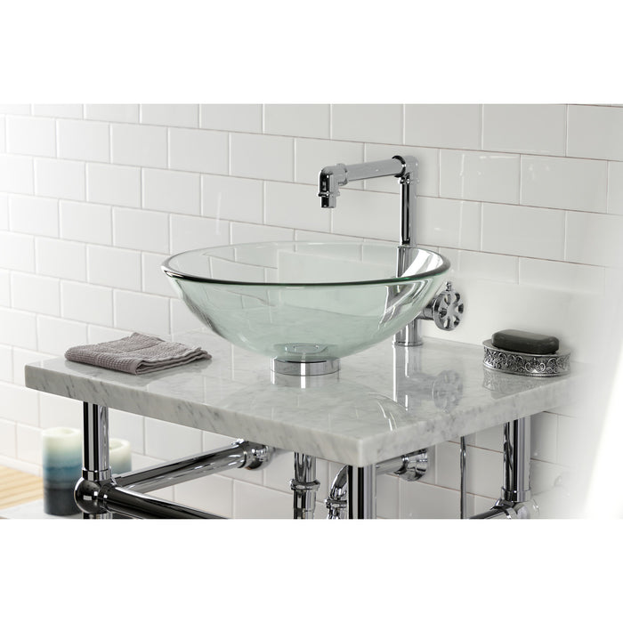 Kingston Heirloom VBH282033C - Templeton Brass Console Sink Legs, Polished Chrome