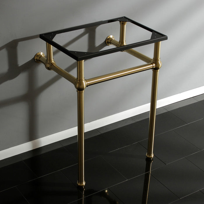 Kingston Heirloom VBH282033SB - Templeton Brass Console Sink Legs, Brushed Brass