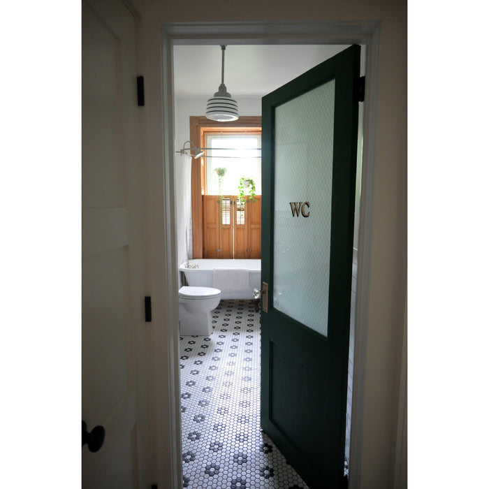 Kingston Heirloom VCT3D603019NT5 - Aqua Eden 60-Inch Cast Iron Oval Rectangular Roll Top Clawfoot Tub (3-3/8-Inch Wall Drillings), White/Oil Rubbed Bronze