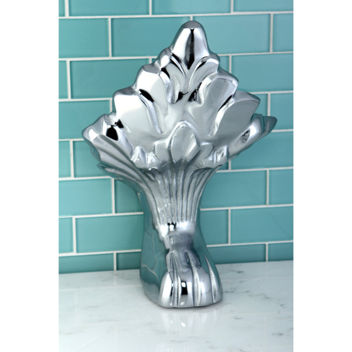 Kingston Heirloom VCTNC1 - Aqua Eden 4-Piece (Set) Lion Paw Cast Iron Tub Feet, Polished Chrome