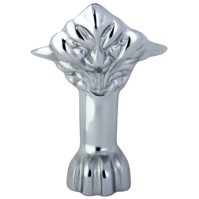 Kingston Heirloom VCTNH1 - Aqua Eden 4-Piece (Set) Lion Paw Cast Iron Tub Feet, Polished Chrome