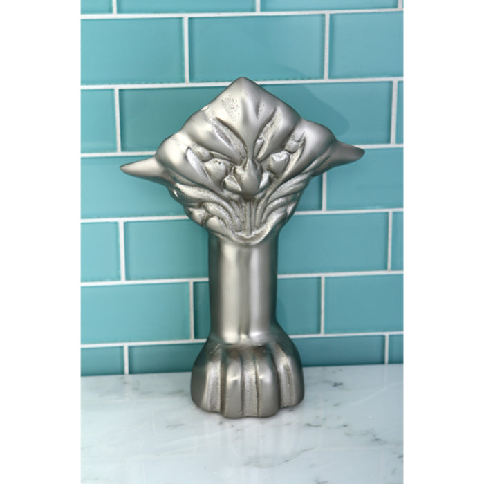Kingston Heirloom VCTNH8 - Aqua Eden 4-Piece (Set) Lion Paw Cast Iron Tub Feet, Brushed Nickel