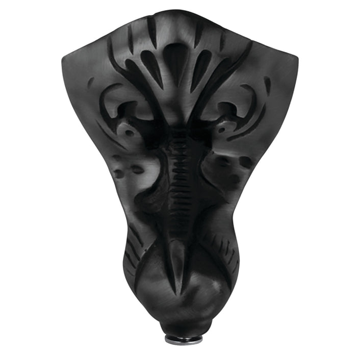 Kingston Heirloom VCTNT0 - Aqua Eden 4-Piece (Set) Eagle Claw Cast Iron Tub Feet, Matte Black