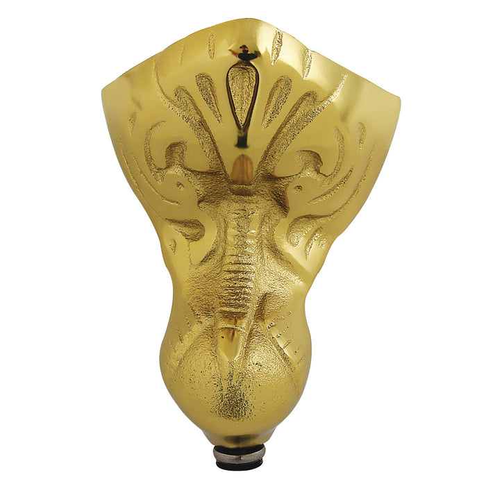 Kingston Heirloom VCTNT2 - Aqua Eden 4-Piece (Set) Eagle Claw Cast Iron Tub Feet, Polished Brass