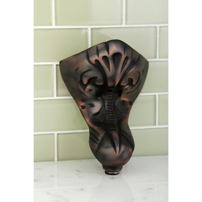 Kingston Heirloom VCTNT5 - Aqua Eden 4-Piece (Set) Eagle Claw Cast Iron Tub Feet, Oil Rubbed Bronze